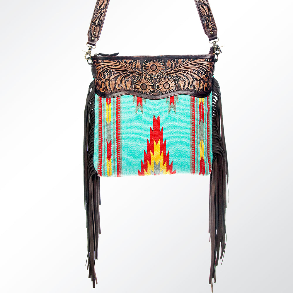 ADBGZ235 Signature Crossbody Genuine Leather Women Bag