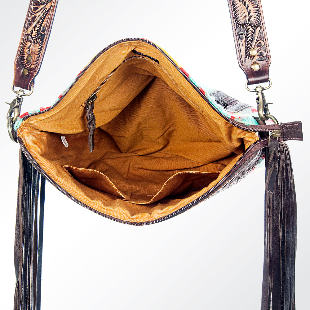 ADBGZ235 Signature Crossbody Genuine Leather Women Bag