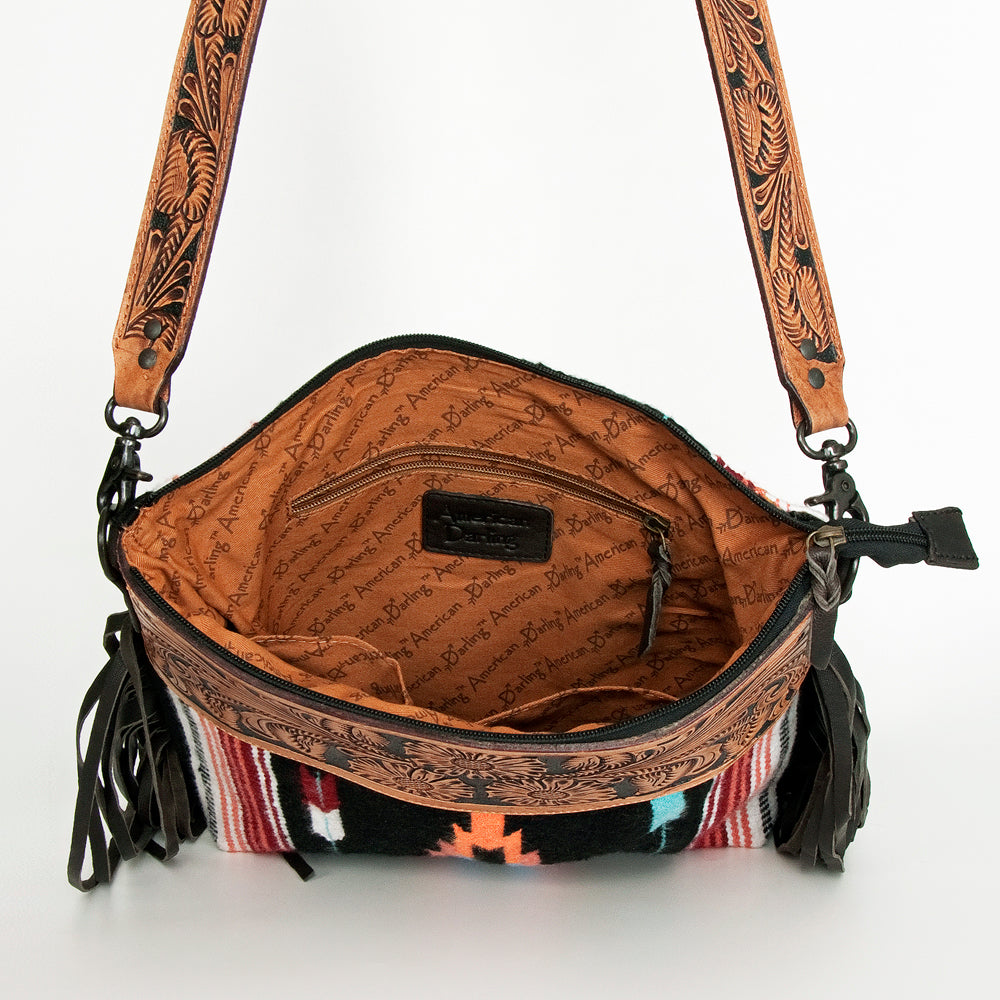 LC-ADBGZ251 Crossbody Genuine Western Leather Women Bag