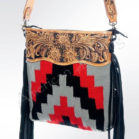 LC-ADBGZ252 Crossbody Genuine Western Leather Women Bag