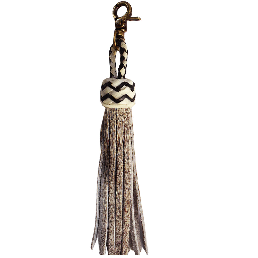 LC-ADTLG111 Tassel Fringes Genuine Leather