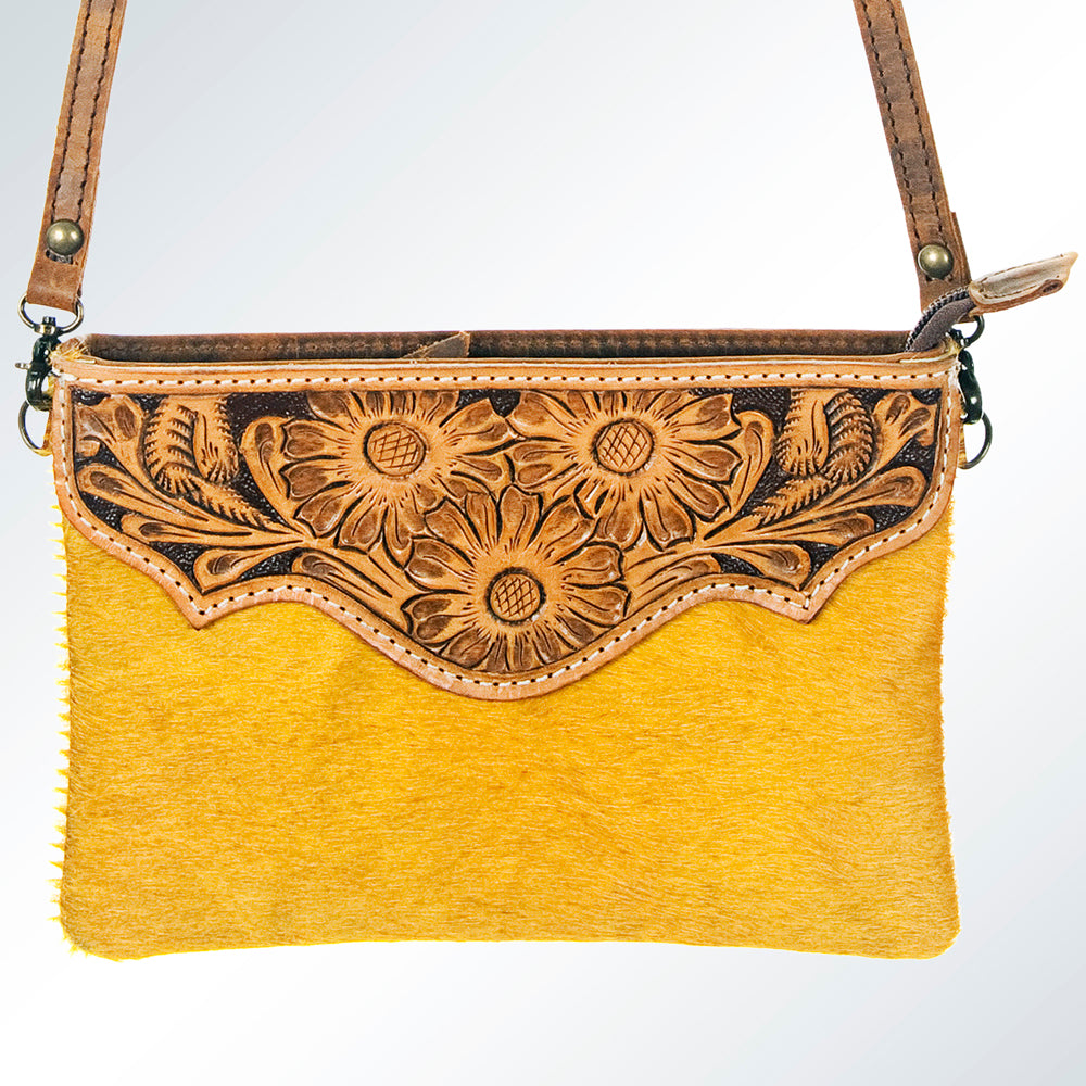 LC-ADBG546MUS Wallet Hair-On Genuine Western Leather Women Bag