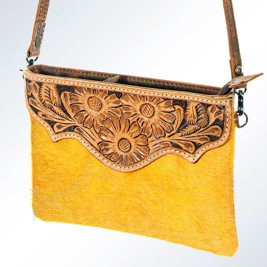 LC-ADBG546MUS Wallet Hair-On Genuine Western Leather Women Bag