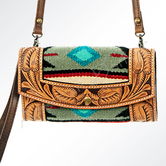 LC-ADBG557DAR1 Wallet Genuine Western Leather Women Bag