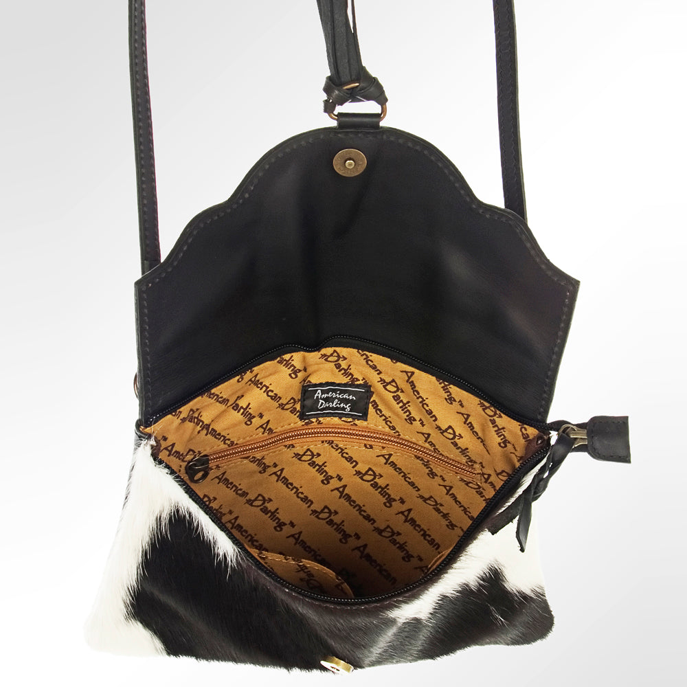 ADBG567BKW Wallet Genuine Western Leather Women Bag