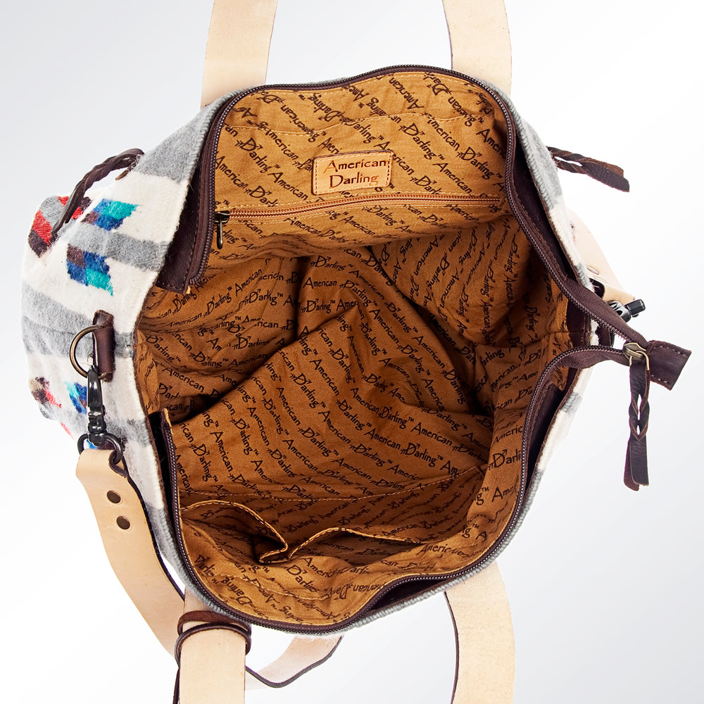 LC-ADBG575 Tote Genuine Western Leather Women Bag Jane