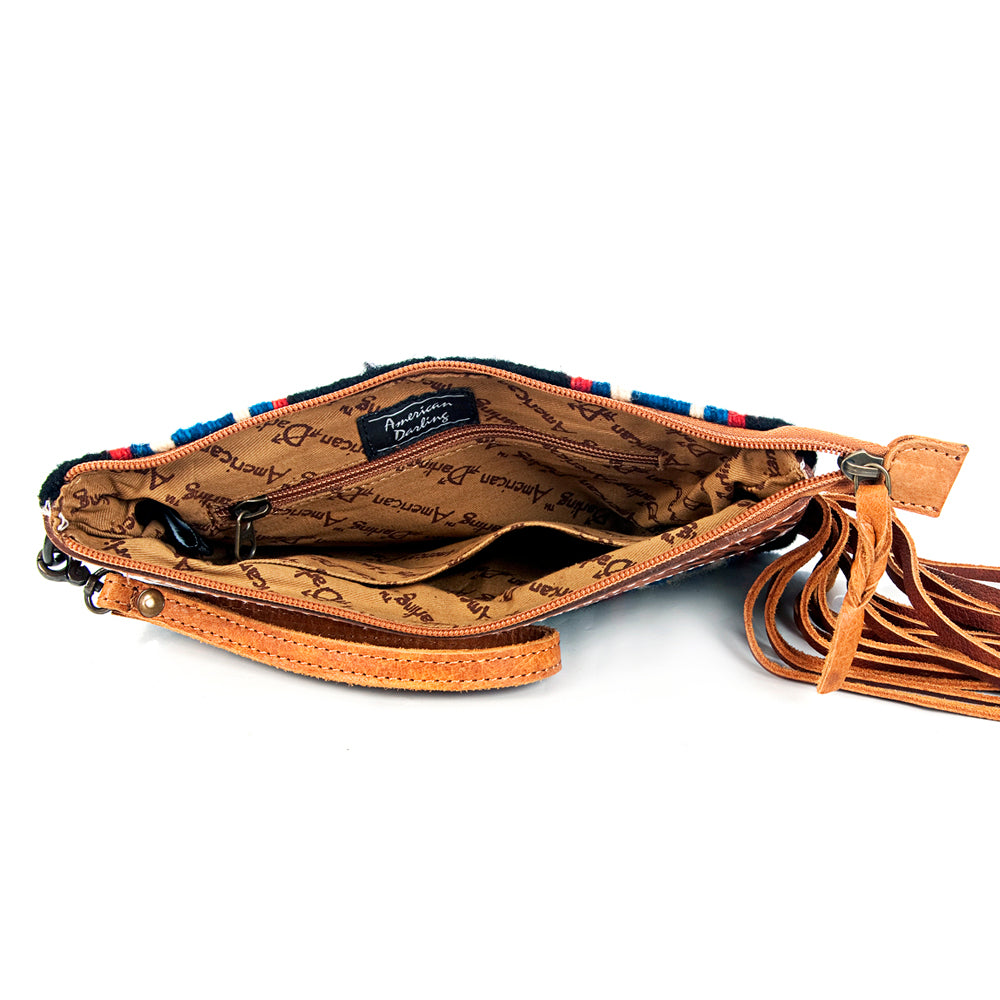 ADBG344 Wristlet Genuine Western Leather Women Bag Betsy