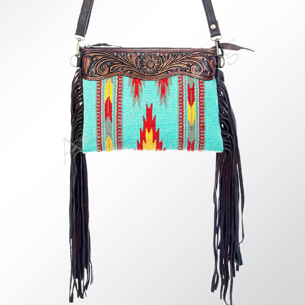 LC-ADBGZ184 Crossbody Genuine Western Leather Women Bag Becca