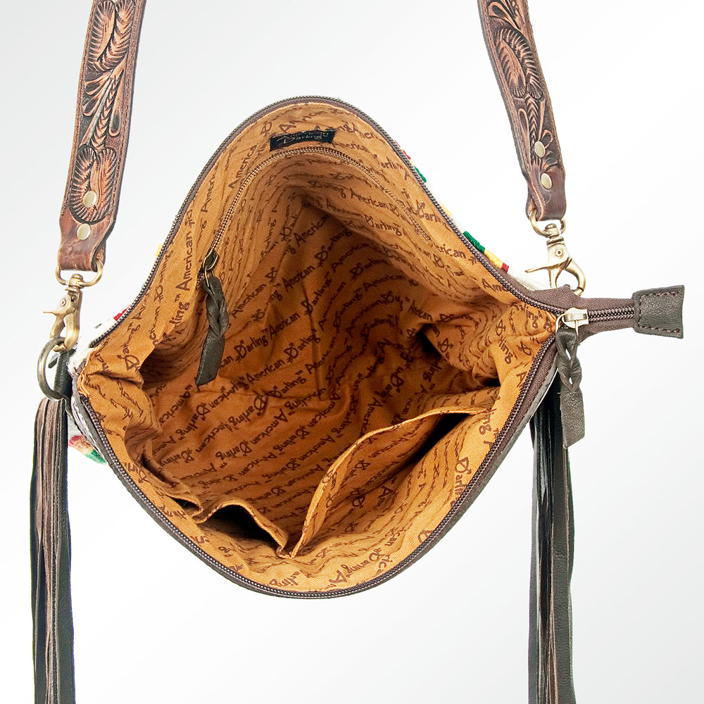 LC-ADBGZ273 Large Crossbody Genuine Western Leather Women Bag