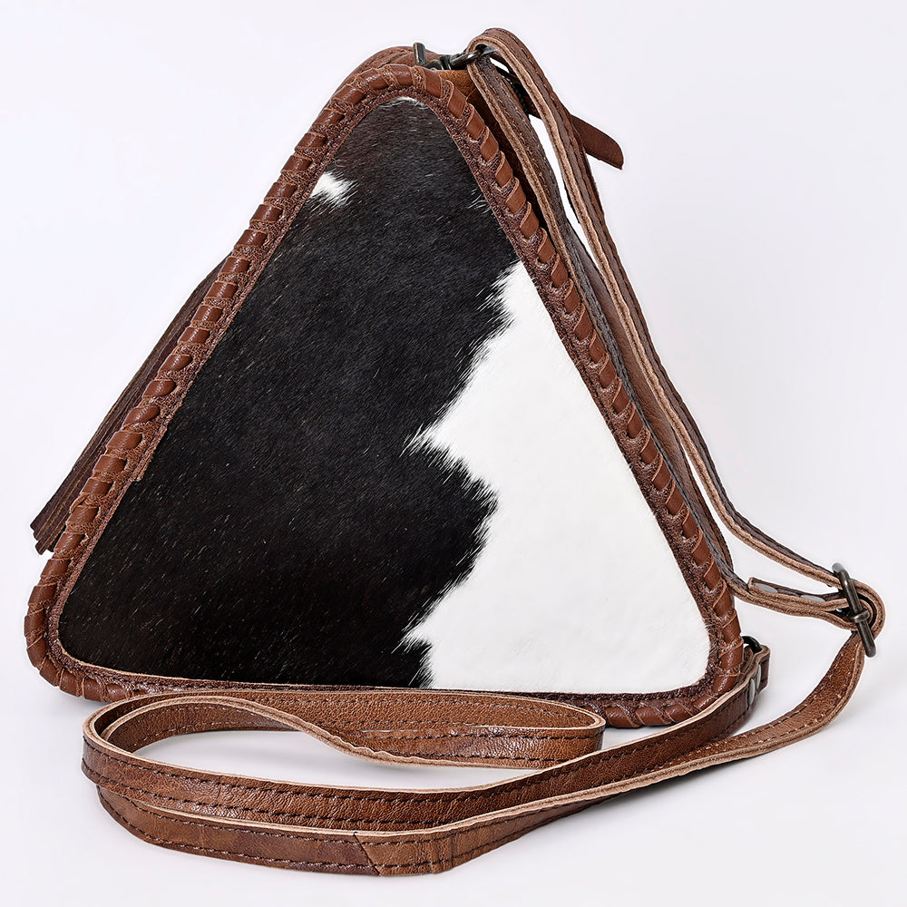 LC-ADBG576 Crossbody Hair On Genuine Western Leather Women Bag