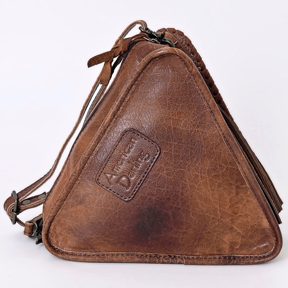 LC-ADBG576 Crossbody Hair On Genuine Western Leather Women Bag