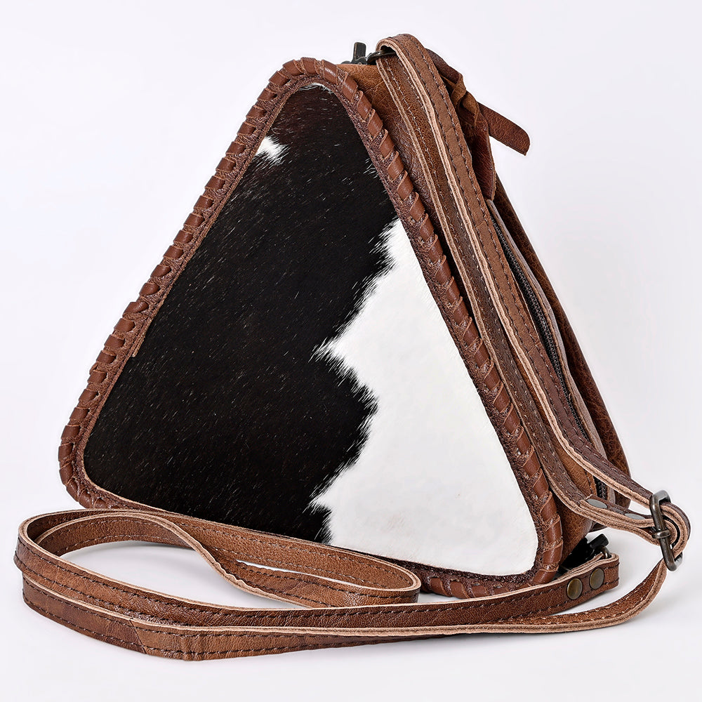 LC-ADBG576 Crossbody Hair On Genuine Western Leather Women Bag