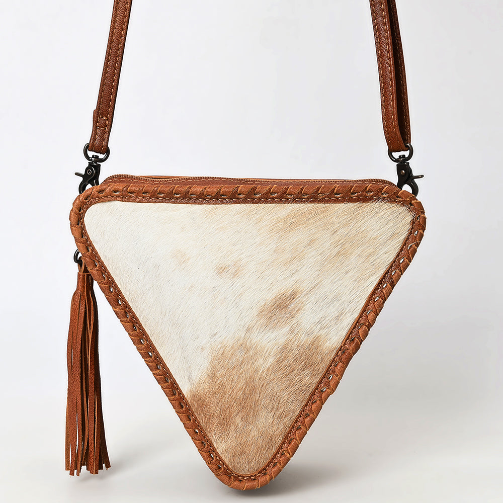 LC-ADBG576 Crossbody Hair On Genuine Western Leather Women Bag