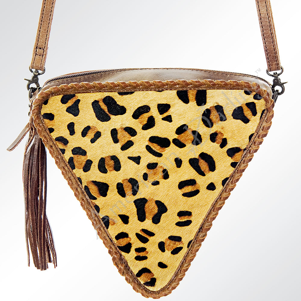 LC-ADBG576 Crossbody Hair On Genuine Western Leather Women Bag