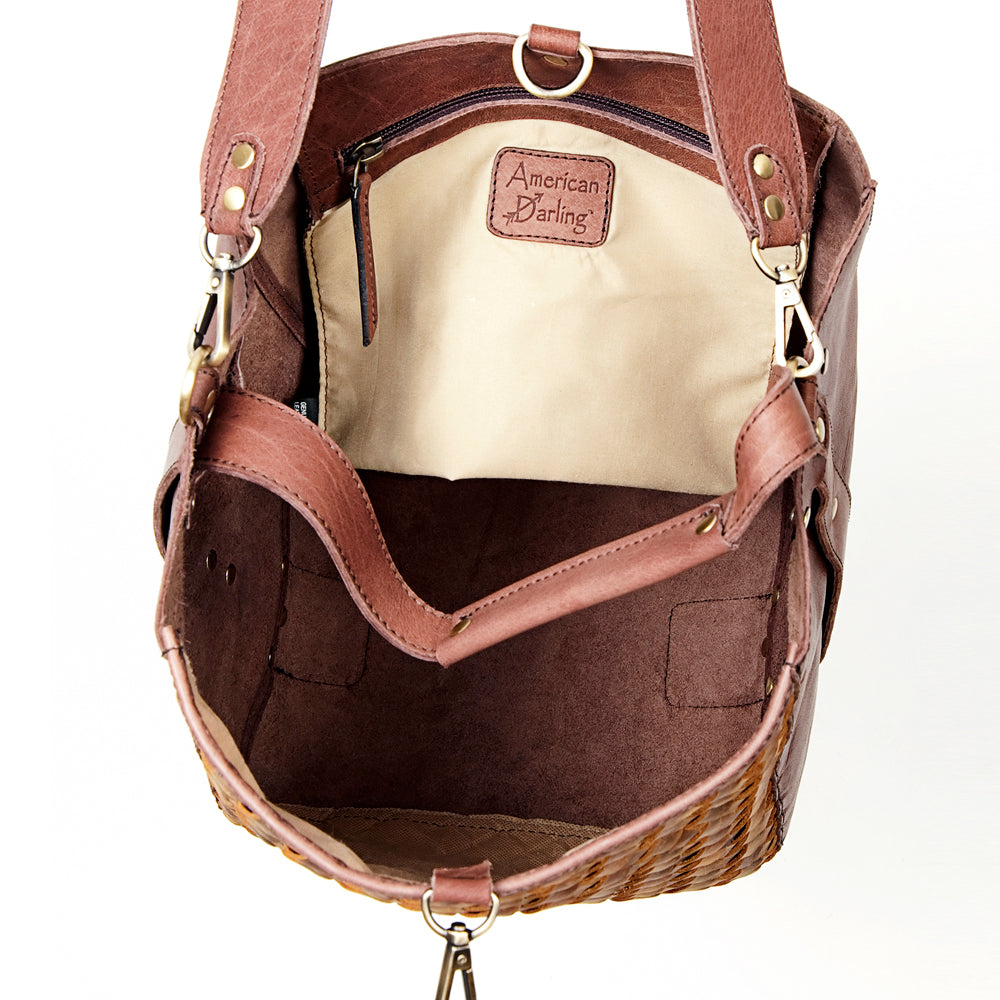 LC-ADBGI120A Tote Genuine Western Leather Women Bag