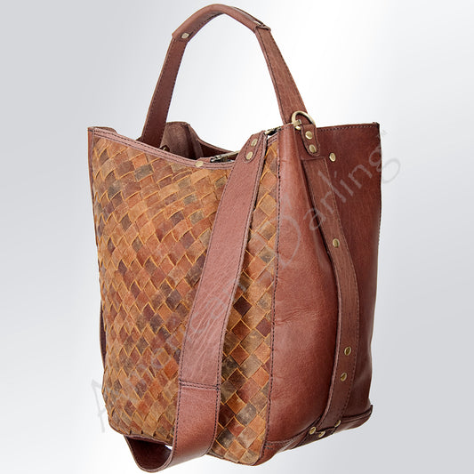 LC-ADBGI120A Tote Genuine Western Leather Women Bag