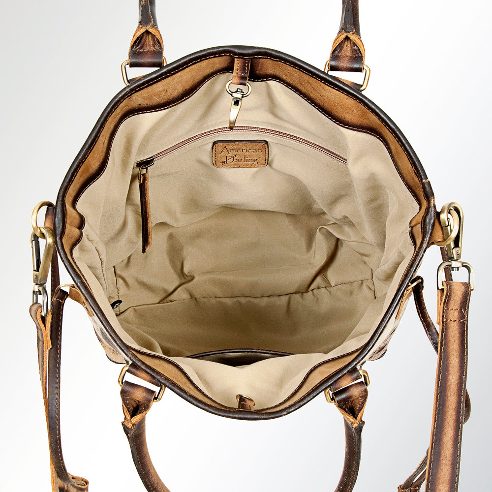 LC-ADBGI136 Tote Genuine Western Leather Women Bag Jane