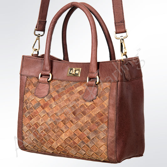 LC-ADBGI138A Tote Genuine Western Leather Women Bag