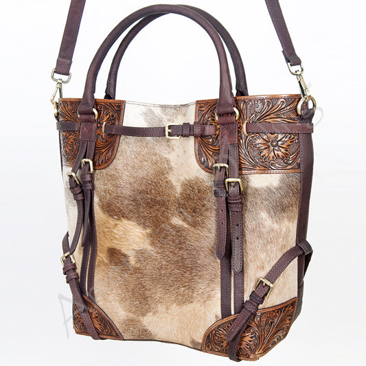LC-ADBGI147A Tote Hair On Genuine Western Leather Women Bag