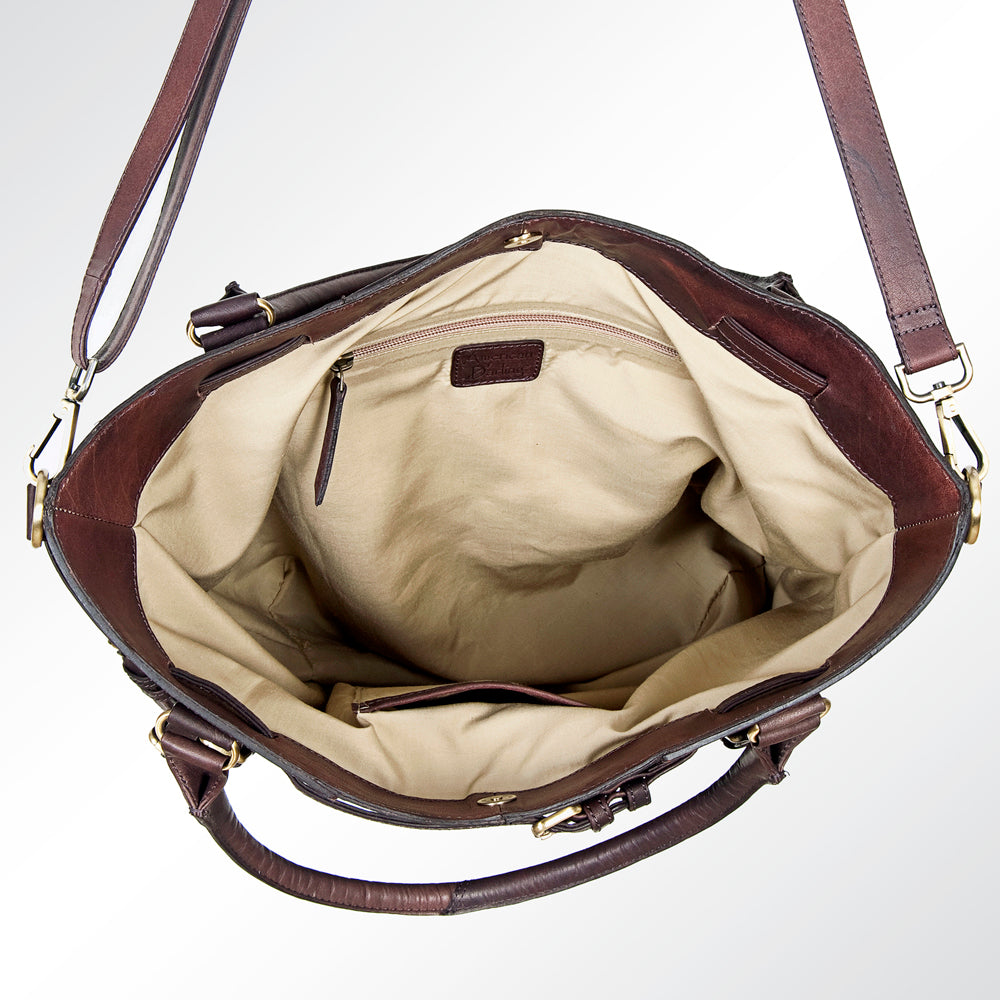 LC-ADBGI147B Tote Hair On Genuine Western Leather Women Bag