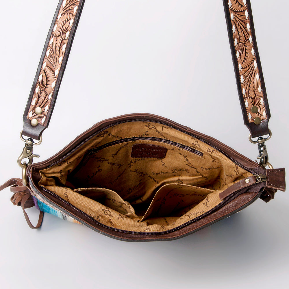 LC-ADBGA115  Crossbody Genuine Western Leather Women Bag