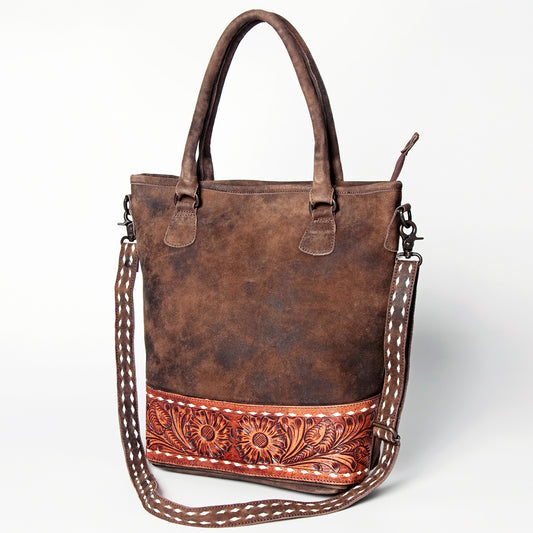 LC-ADBGZ276 Tote Genuine Western Leather Women Bag