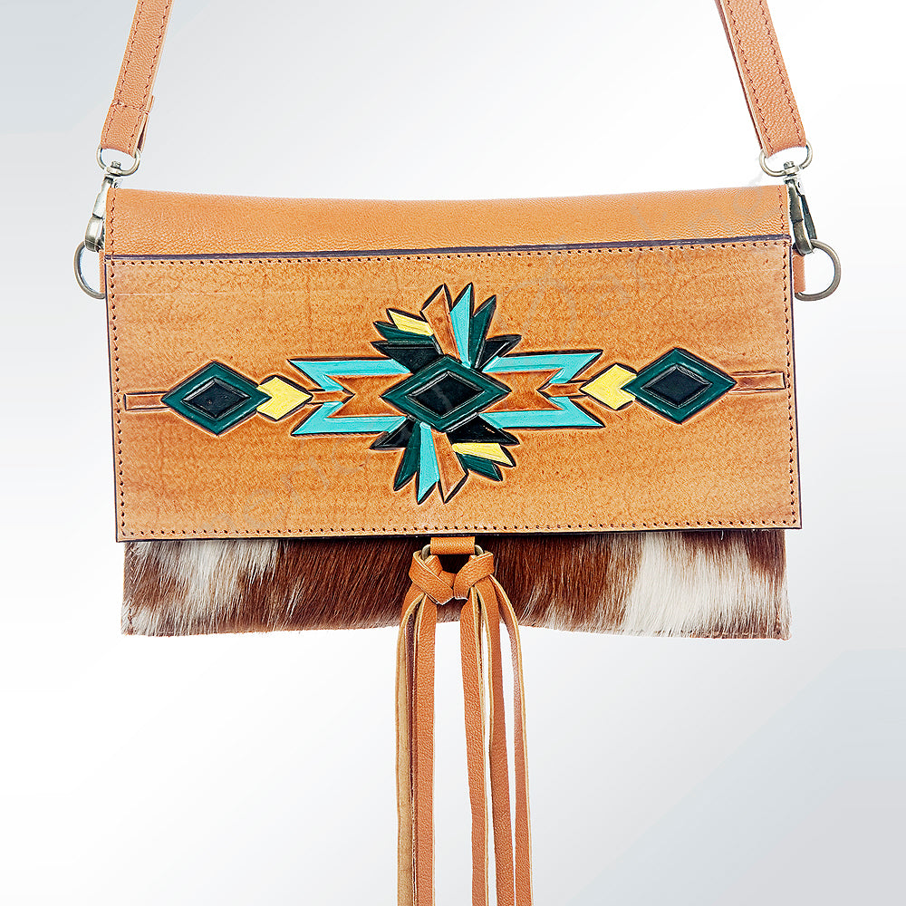 LC-ADBGZ288 Wallet Genuine Western Leather Women Bag