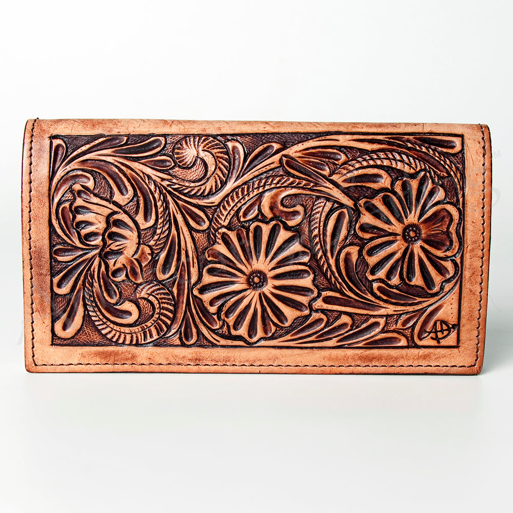 LC-ADBGZ291 Wallet Genuine Western Leather Women Bag