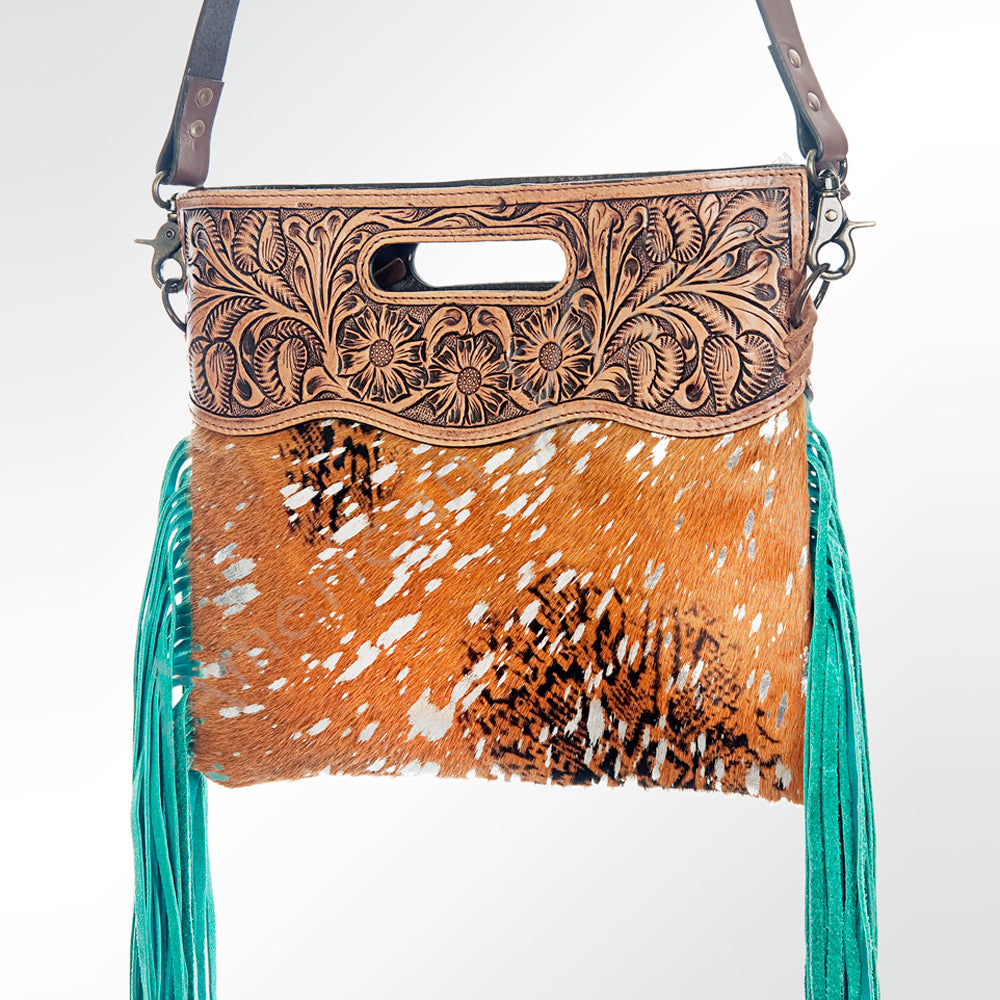 ADBGS146 Crossbody Genuine Western Leather Women Bag Caddy