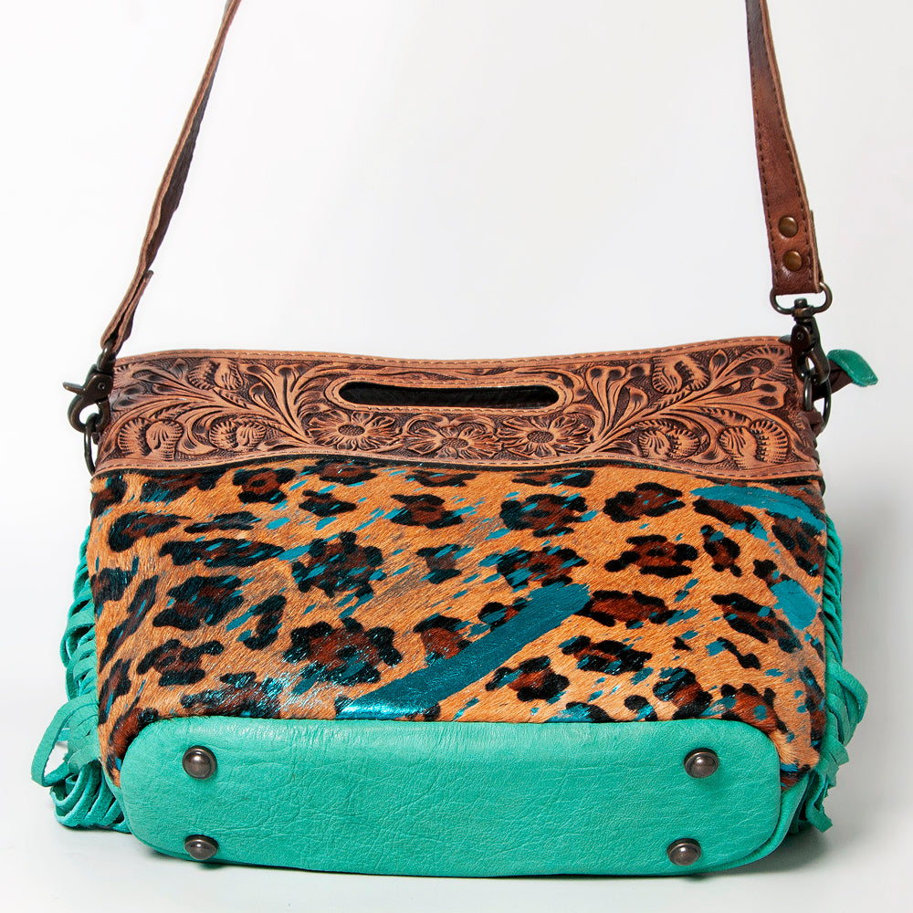 ADBGS146 Crossbody Genuine Western Leather Women Bag Teah