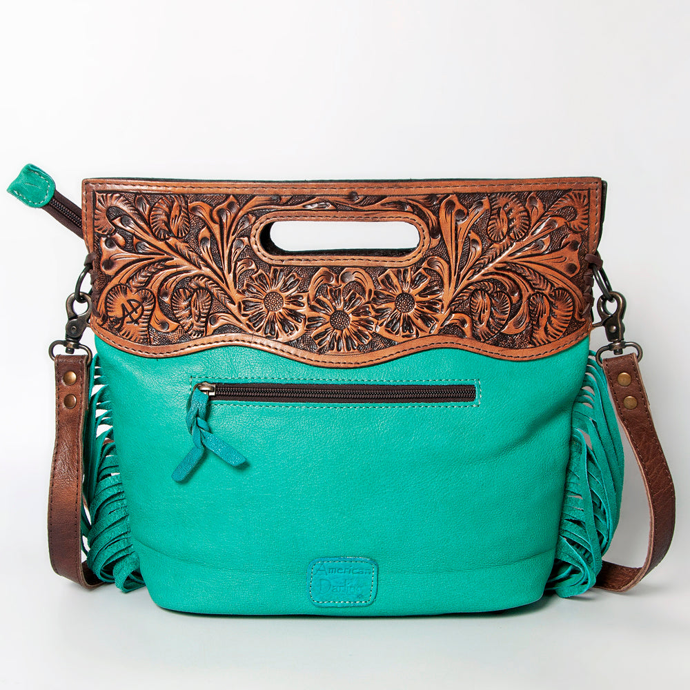ADBGS146 Crossbody Genuine Western Leather Women Bag Teah