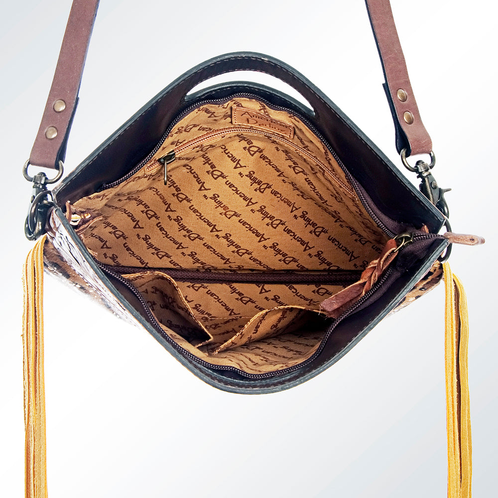 ADBGS146 Crossbody Genuine Western Leather Women Bag Teah