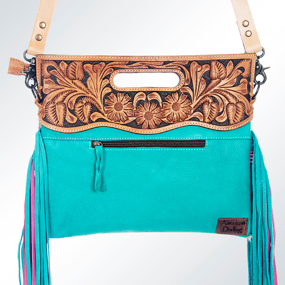 ADBGS146 Crossbody Genuine Western Leather Women Bag Caddy