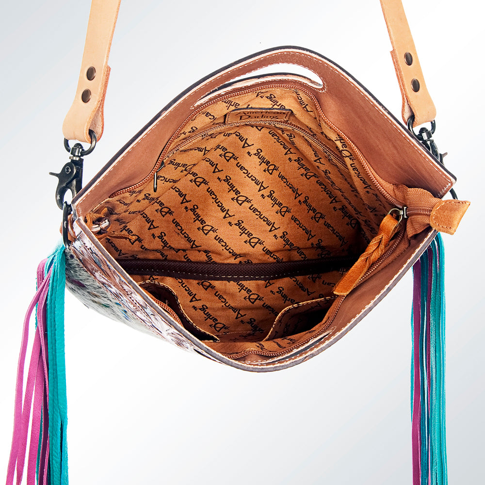 ADBGS146 Crossbody Genuine Western Leather Women Bag Caddy