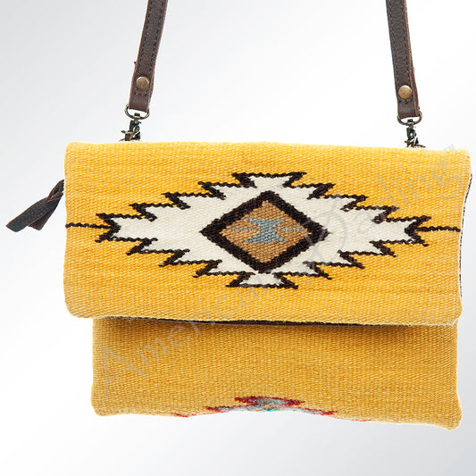 LC-ADBG595 Crossbody Saddle Blanket Genuine Western Leather Women Bag