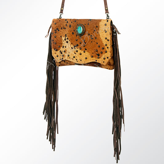 LC-ADBG640 Crossbody Hair-On Genuine Western Leather Women Bag