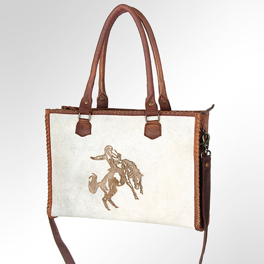 ADBGS118G Tote Hair-On Genuine Western Leather Women Bag Cady