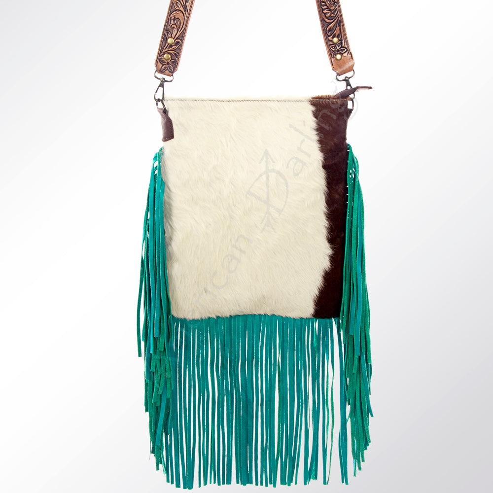 LC-ADBG729 Crossbody Hair-On Genuine Western Leather Women Bag