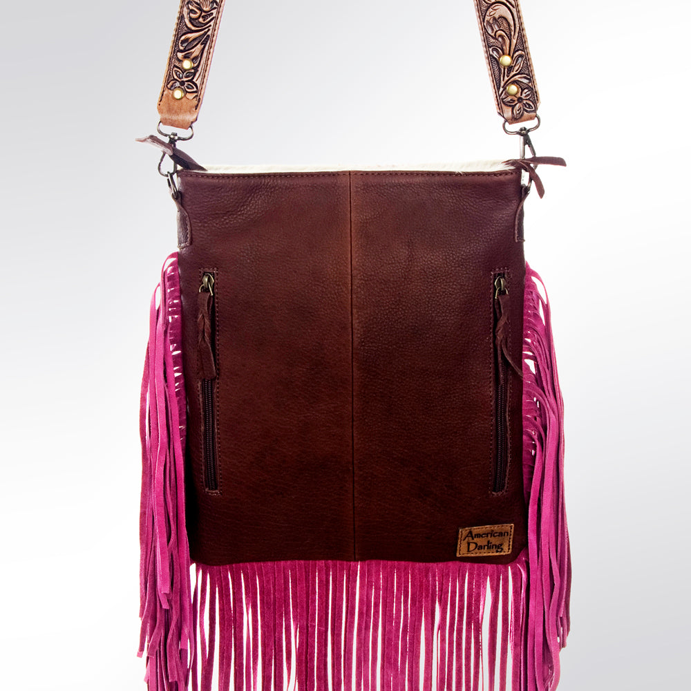 LC-ADBG730 Crossbody Hair-On Genuine Western Leather Women Bag