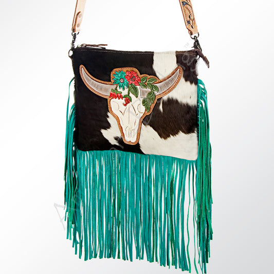 LC-ADBG657 Crossbody Hair-On Genuine Western Leather Women Bag