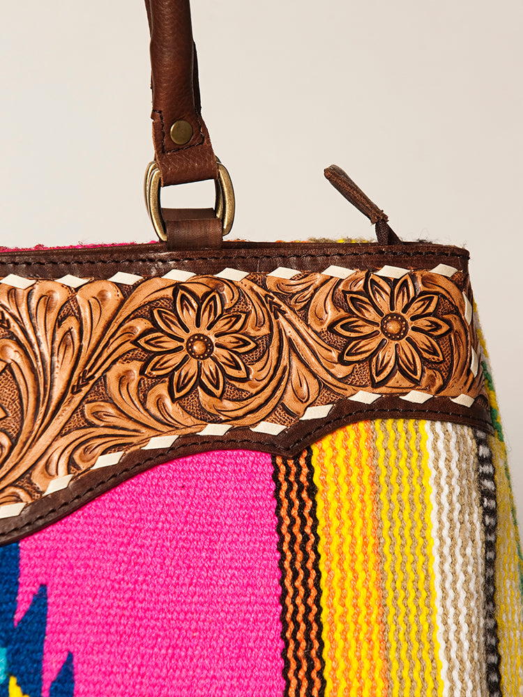 LC-ADBGA151 Tote Genuine Western Leather Women Bag