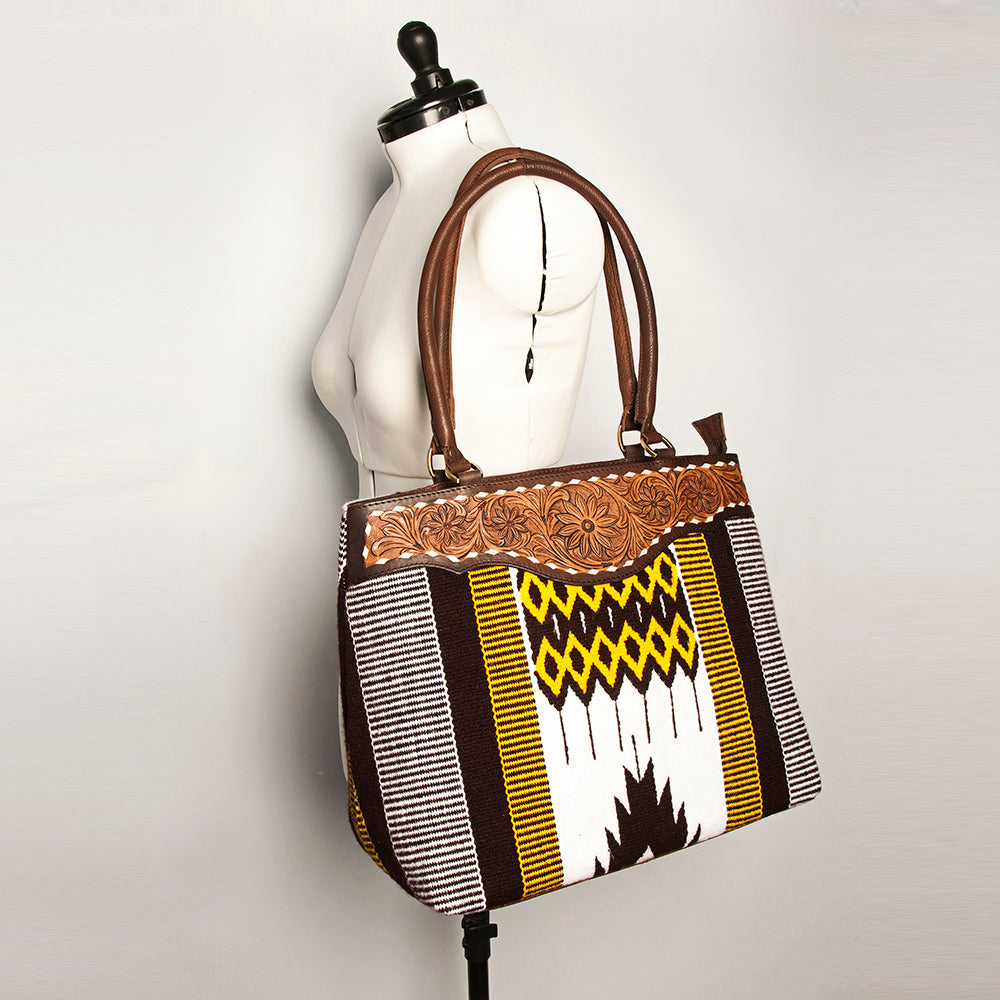 LC-ADBGA151 Tote Genuine Western Leather Women Bag