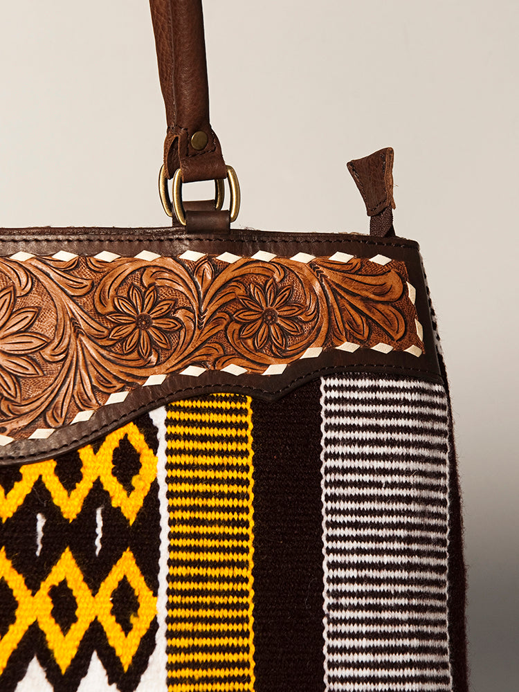 LC-ADBGA151 Tote Genuine Western Leather Women Bag