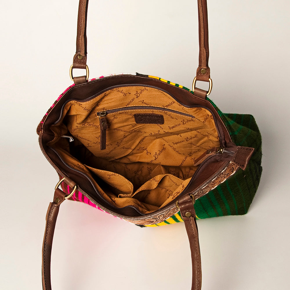 LC-ADBGA151 Tote Genuine Western Leather Women Bag