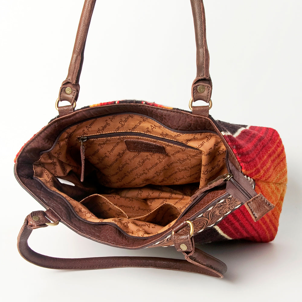 LC-ADBGA151 Tote Genuine Western Leather Women Bag