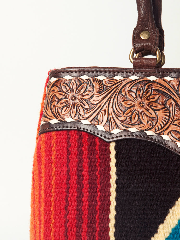 LC-ADBGA151 Tote Genuine Western Leather Women Bag