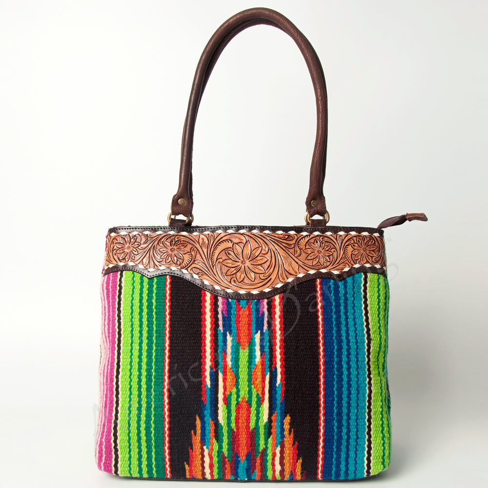 LC-ADBGA151 Tote Genuine Western Leather Women Bag