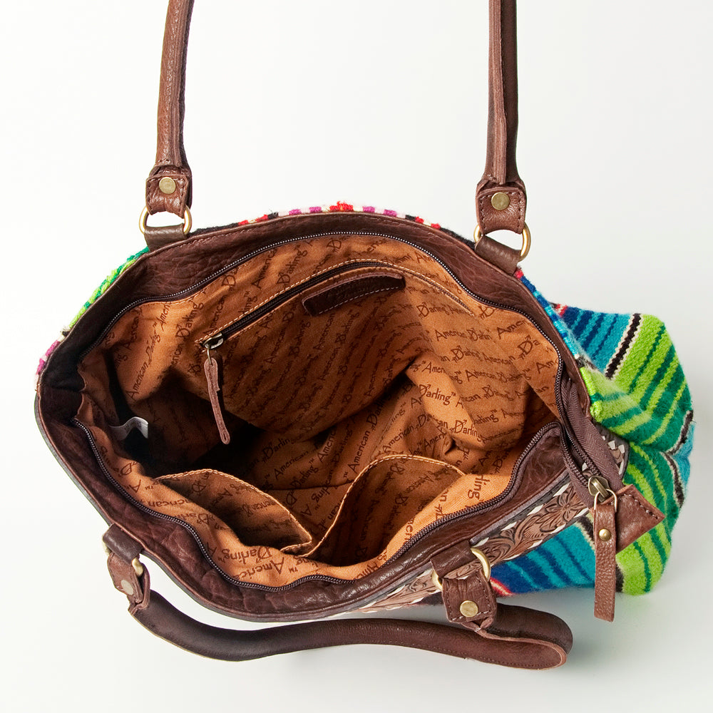 LC-ADBGA151 Tote Genuine Western Leather Women Bag