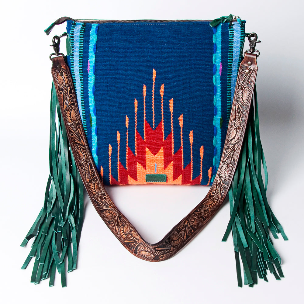 LC-ADBGZ306C Crossbody Genuine Western Leather Women Bag