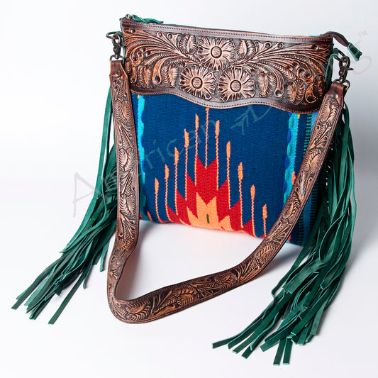 LC-ADBGZ306C Crossbody Genuine Western Leather Women Bag